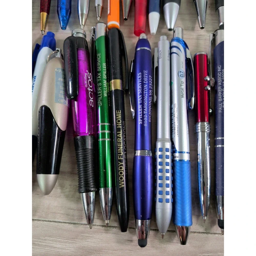 VTG Mechanical Advertising Pencils and Pen MIX LOT Of 30
